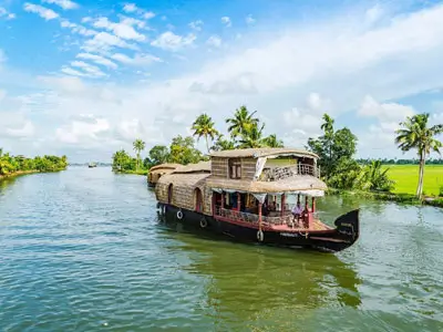 Road trip à moto de Kochi aux Backwaters - Découvrez les paysages enchâssés du Kerala en Royal Enfield.