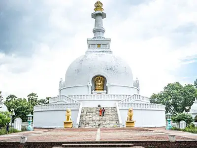 Parc Buddha Smriti à Vaishali, un site spirituel où Bouddha a prononcé son dernier sermon